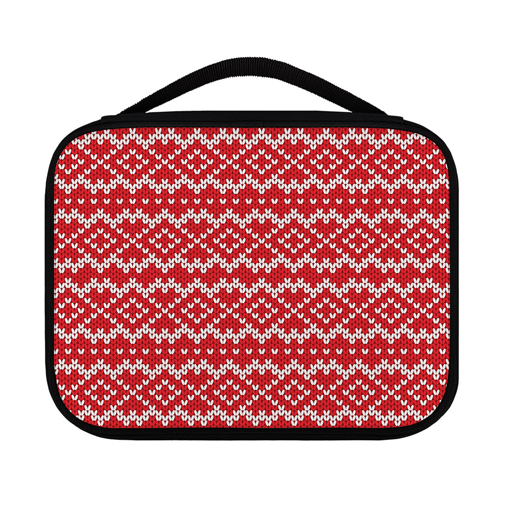 Geometric Knitted Pattern Print Classic Bible Case