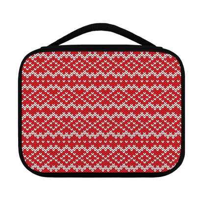Geometric Knitted Pattern Print Classic Bible Case
