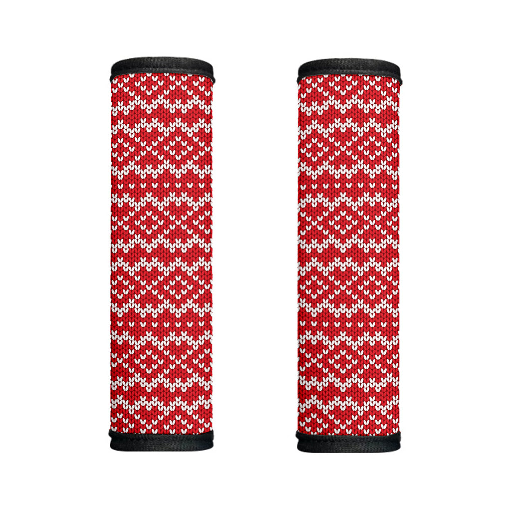 Geometric Knitted Pattern Print Handle Covers
