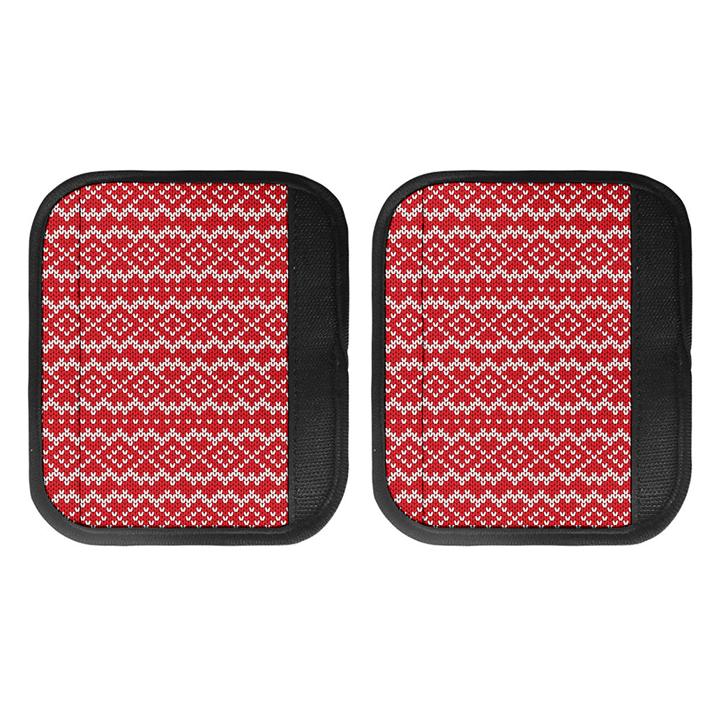 Geometric Knitted Pattern Print Handle Covers