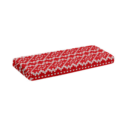 Geometric Knitted Pattern Print Piano Keyboard Cover