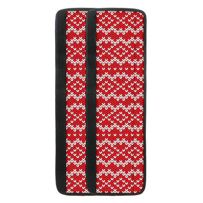 Geometric Knitted Pattern Print Refrigerator Handle Covers