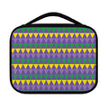 Geometric Mardi Gras Pattern Print Classic Bible Case