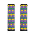 Geometric Mardi Gras Pattern Print Handle Covers