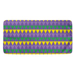 Geometric Mardi Gras Pattern Print Towel