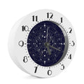 Geometric Moon Phase Print Alarm Clock