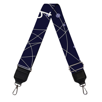 Geometric Moon Phase Print Bag Strap