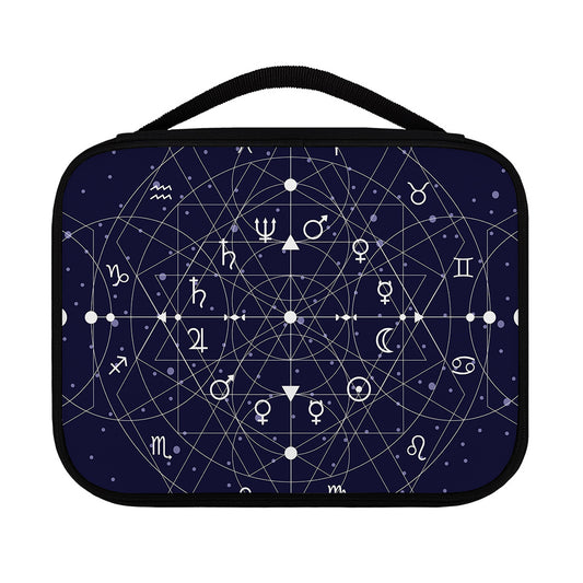 Geometric Moon Phase Print Classic Bible Case
