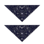 Geometric Moon Phase Print Dog Bandana