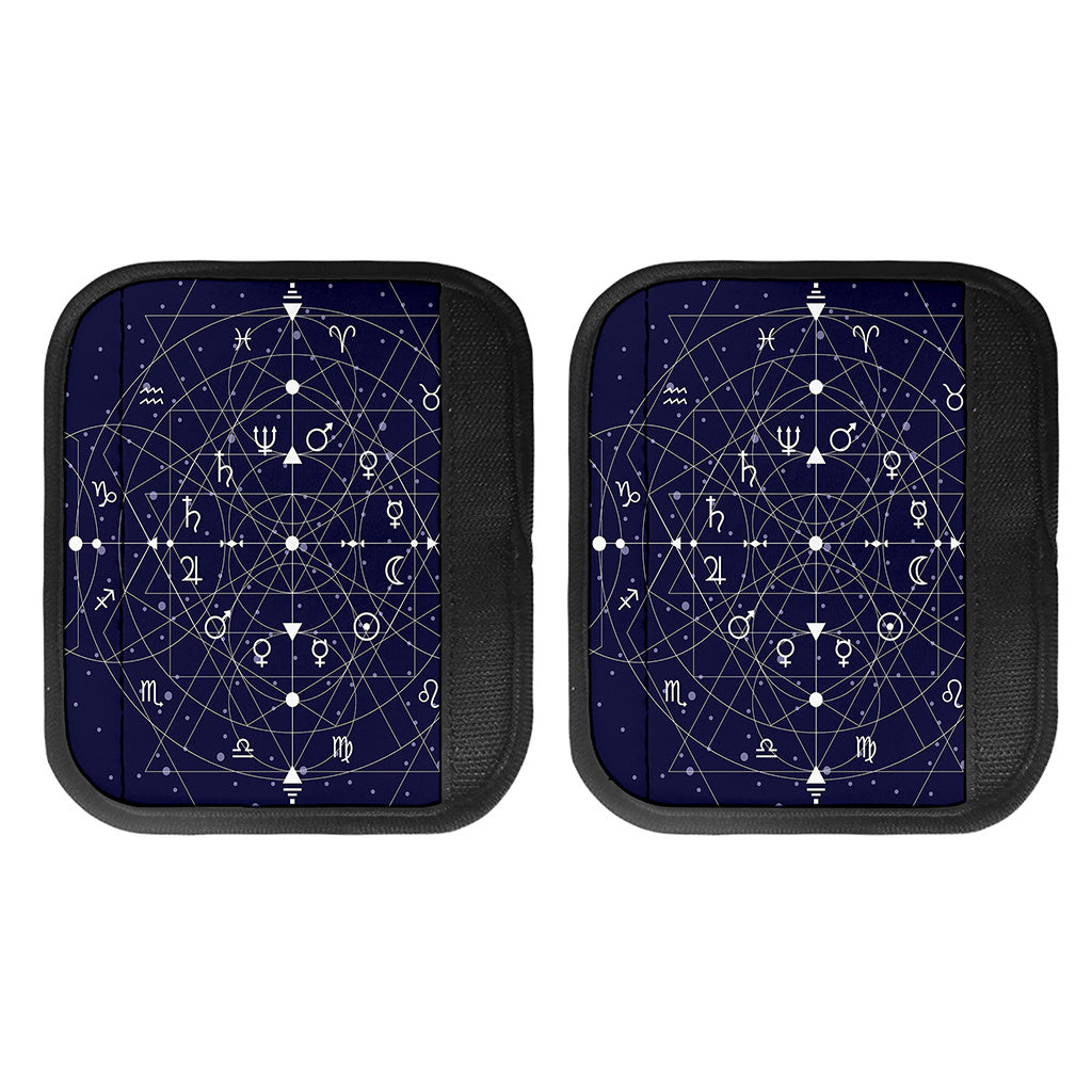 Geometric Moon Phase Print Handle Covers