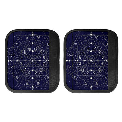 Geometric Moon Phase Print Handle Covers