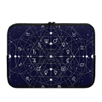 Geometric Moon Phase Print Laptop Sleeve