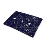 Geometric Moon Phase Print Pet Cooling Mat Cover
