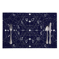 Geometric Moon Phase Print Placemat