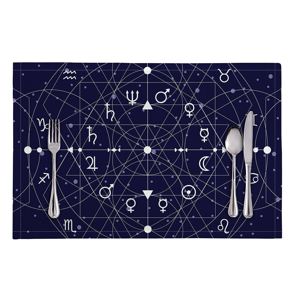 Geometric Moon Phase Print Placemat