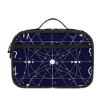 Geometric Moon Phase Print Portable Lunch Bag
