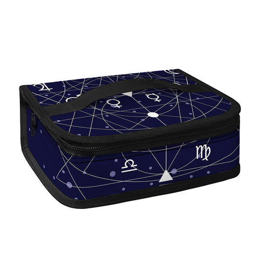 Geometric Moon Phase Print Small Lunch Bag