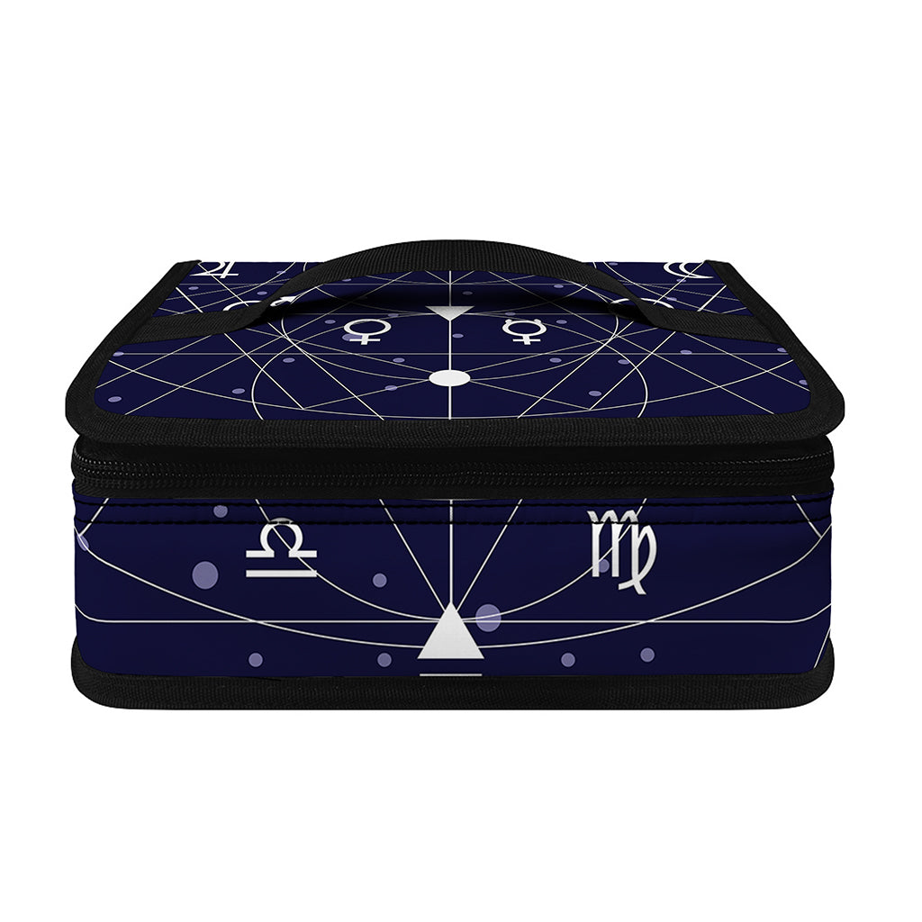 Geometric Moon Phase Print Small Lunch Bag
