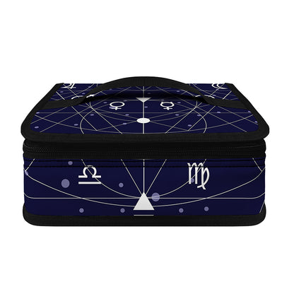 Geometric Moon Phase Print Small Lunch Bag