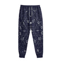 Geometric Moon Phase Print Sweatpants