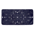 Geometric Moon Phase Print Towel