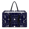 Geometric Moon Phase Print Utility Tote Bag