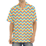 Geometric Native American Pattern Print Aloha Shirt