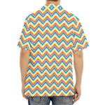 Geometric Native American Pattern Print Aloha Shirt