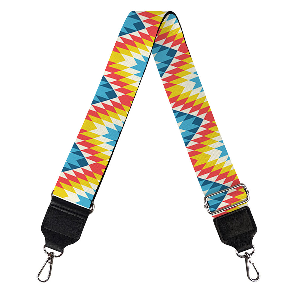 Geometric Native American Pattern Print Bag Strap