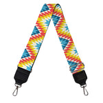 Geometric Native American Pattern Print Bag Strap
