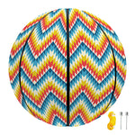 Geometric Native American Pattern Print Basketball