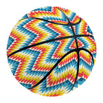 Geometric Native American Pattern Print Basketball