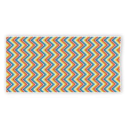 Geometric Native American Pattern Print Beach Towel