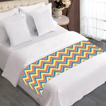 Geometric Native American Pattern Print Bed Runner