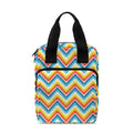 Geometric Native American Pattern Print Bible Tote Bag