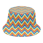 Geometric Native American Pattern Print Bucket Hat