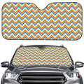 Geometric Native American Pattern Print Car Windshield Sun Shade