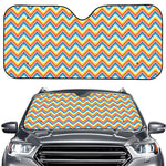 Geometric Native American Pattern Print Car Windshield Sun Shade
