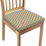 Geometric Native American Pattern Print Chair Cushion Cover