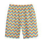 Geometric Native American Pattern Print Cotton Shorts