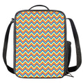 Geometric Native American Pattern Print Crossbody Lunch Bag