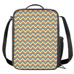 Geometric Native American Pattern Print Crossbody Lunch Bag