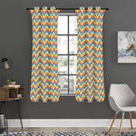 Geometric Native American Pattern Print Curtain