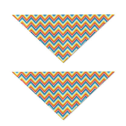 Geometric Native American Pattern Print Dog Bandana