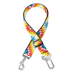 Geometric Native American Pattern Print Dog Seat Belt