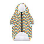 Geometric Native American Pattern Print Dog Zip Up Hoodie