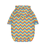 Geometric Native American Pattern Print Dog Zip Up Hoodie