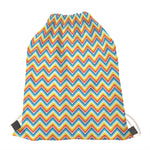 Geometric Native American Pattern Print Drawstring Bag