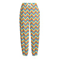 Geometric Native American Pattern Print Fleece Lined Knit Pants