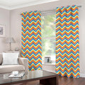Geometric Native American Pattern Print Grommet Curtains